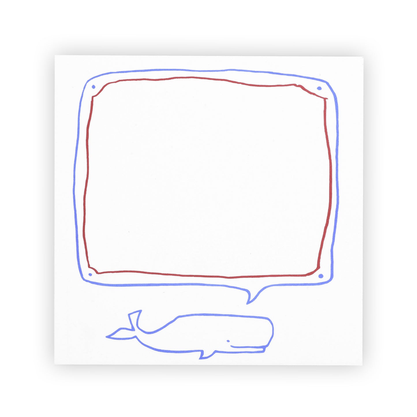 a whale of a thought