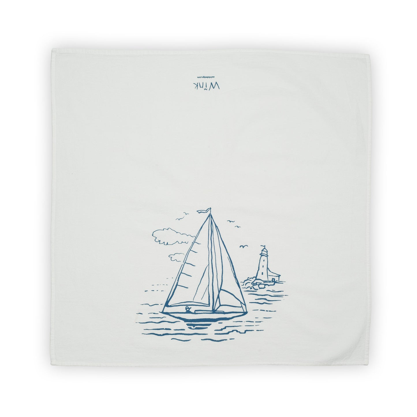 sail away tea towel
