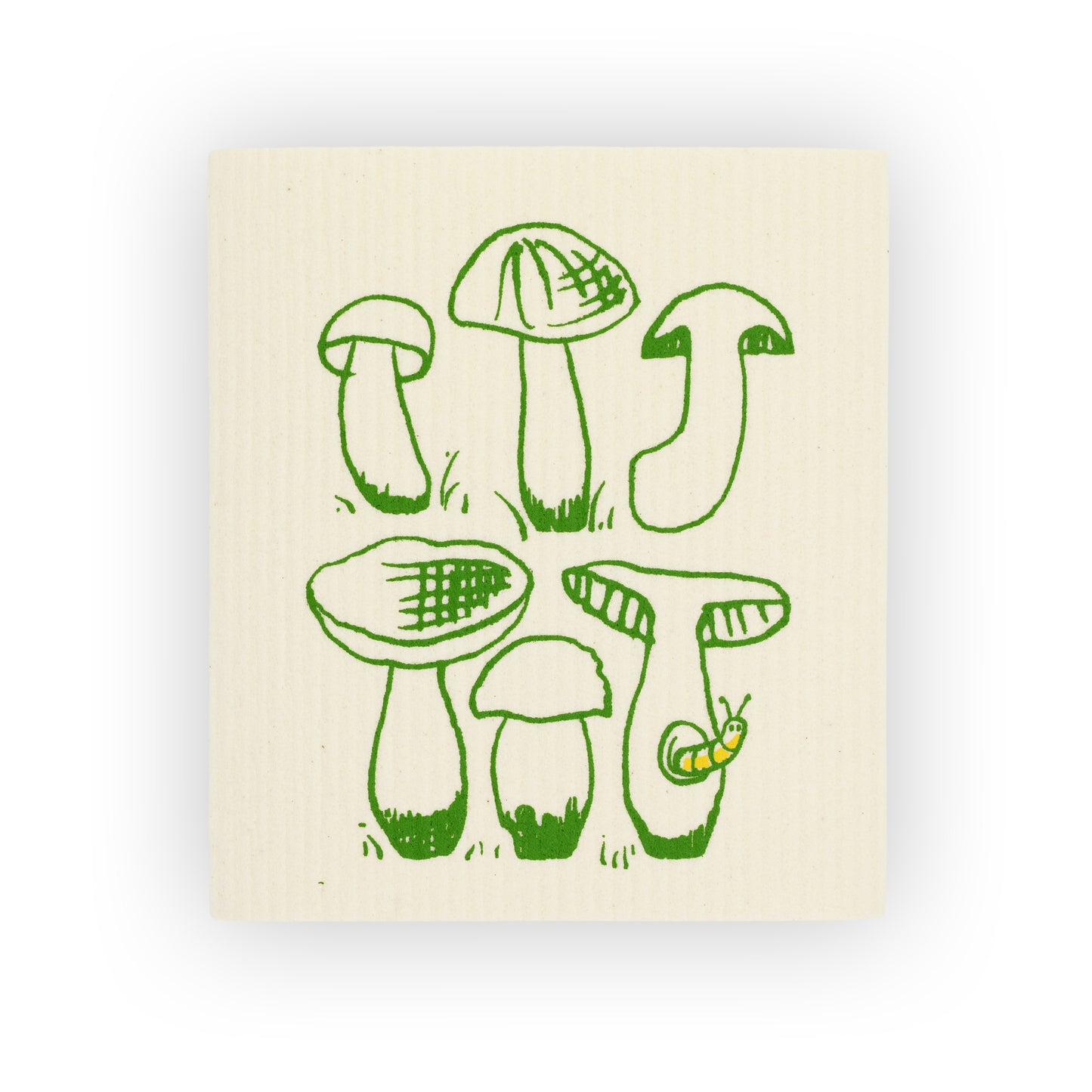 mushrooms swedish cloth sponge