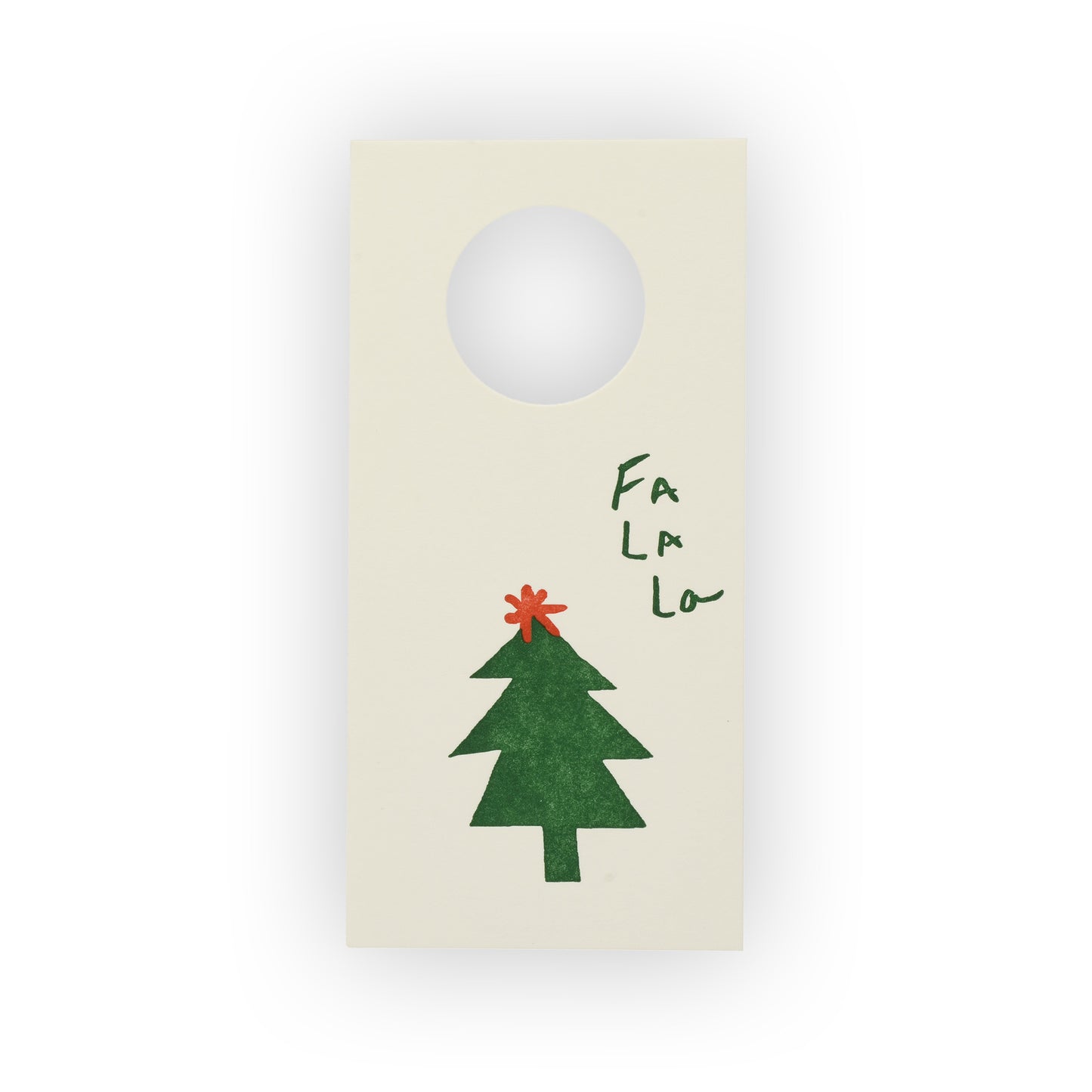 fa la la wine tag