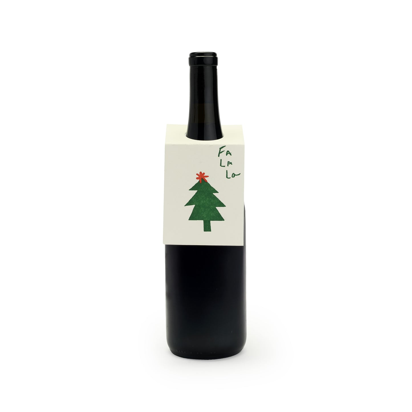 fa la la wine tag
