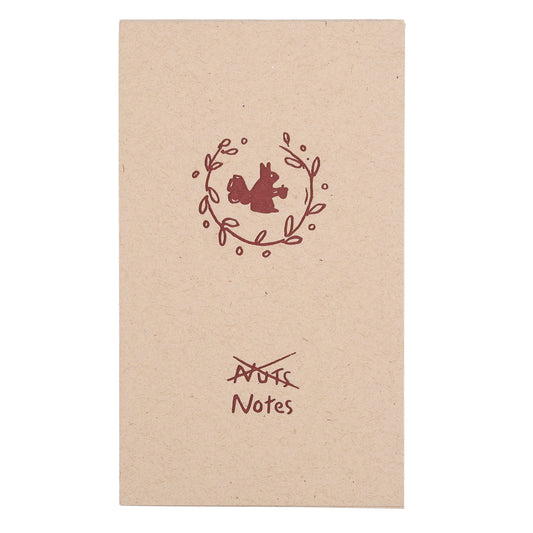 nuts/notes notepad