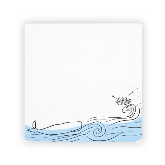 sea scene notepad