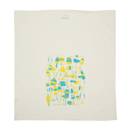 buoys & gulls, turquoise