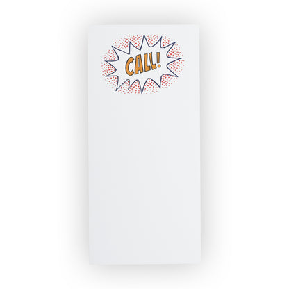call mahjong notepad