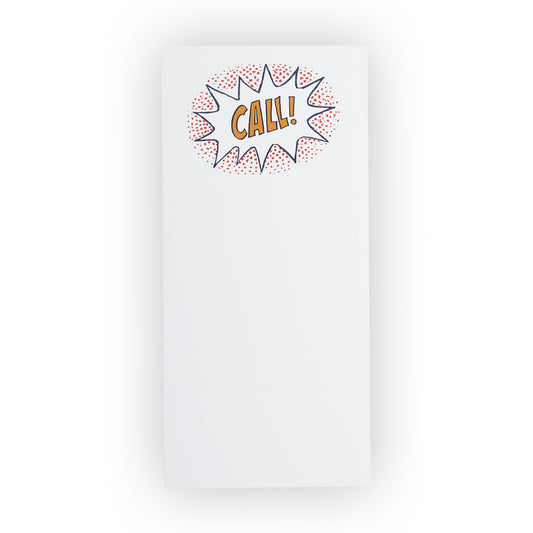 call mahjong notepad
