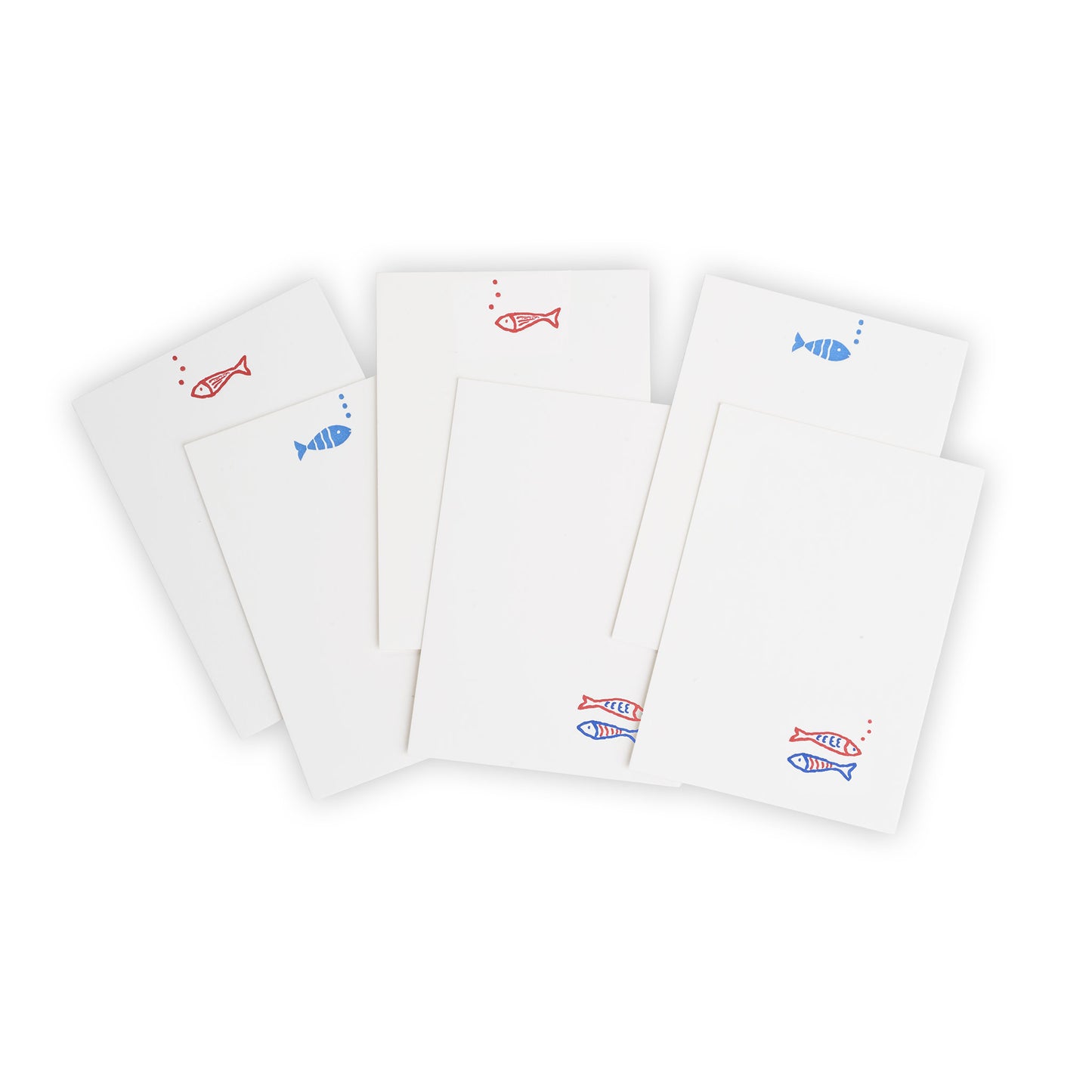 fishy jotter notecards