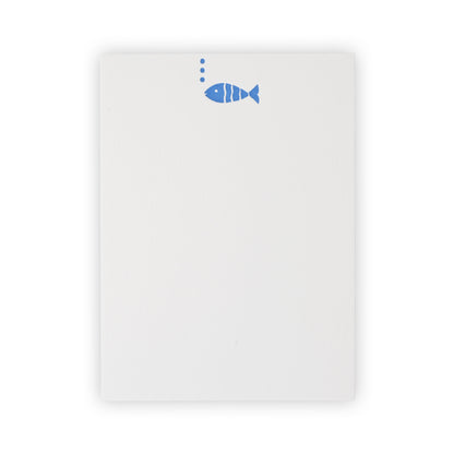 fishy jotter notecards