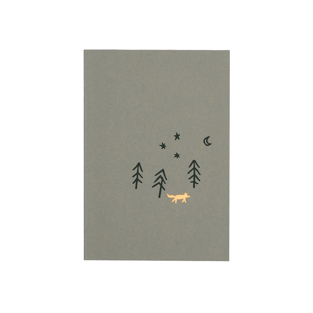 foxy holiday notecard