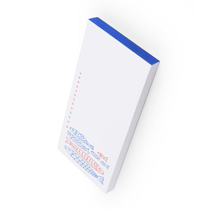 school of fish notepad