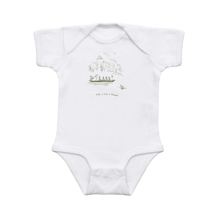 life is but a dream onesie