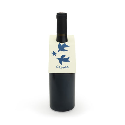cheers wine tag