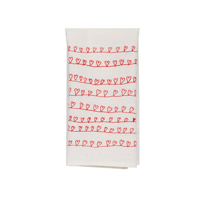 hearts on a wire, linen